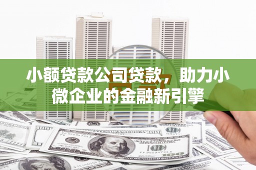 科尔沁左翼中旗小额贷款公司贷款，助力小微企业的金融新引擎