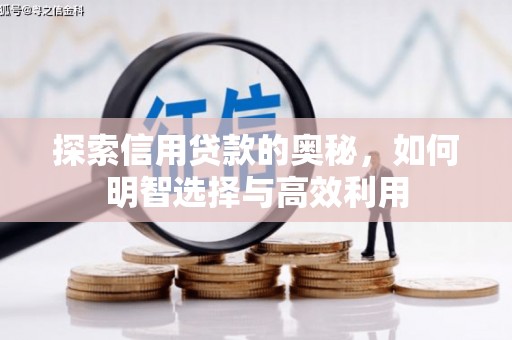 科尔沁左翼中旗探索信用贷款的奥秘，如何明智选择与高效利用