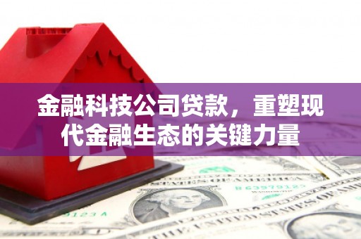 科尔沁左翼中旗金融科技公司贷款，重塑现代金融生态的关键力量