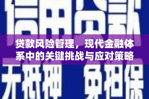 科尔沁左翼中旗贷款风险管理，现代金融体系中的关键挑战与应对策略